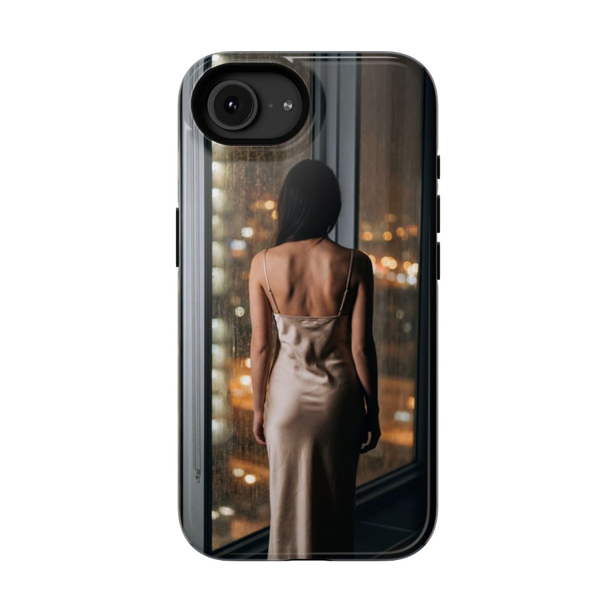 Impact-Resistant Case - Rainy Penthouse | Echovira Gallery