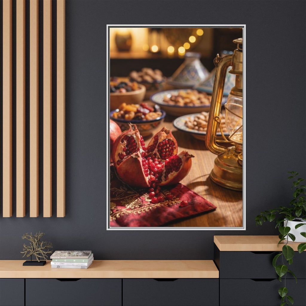 Matte Canvas Framed - Twilight Harvest (8×10, 9×12, 11×14......