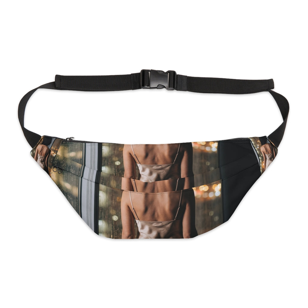 Large Fanny Pack - Rainscape Nightscape | Echovira Gallery