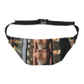 Large Fanny Pack - Rainscape Nightscape | Echovira Gallery