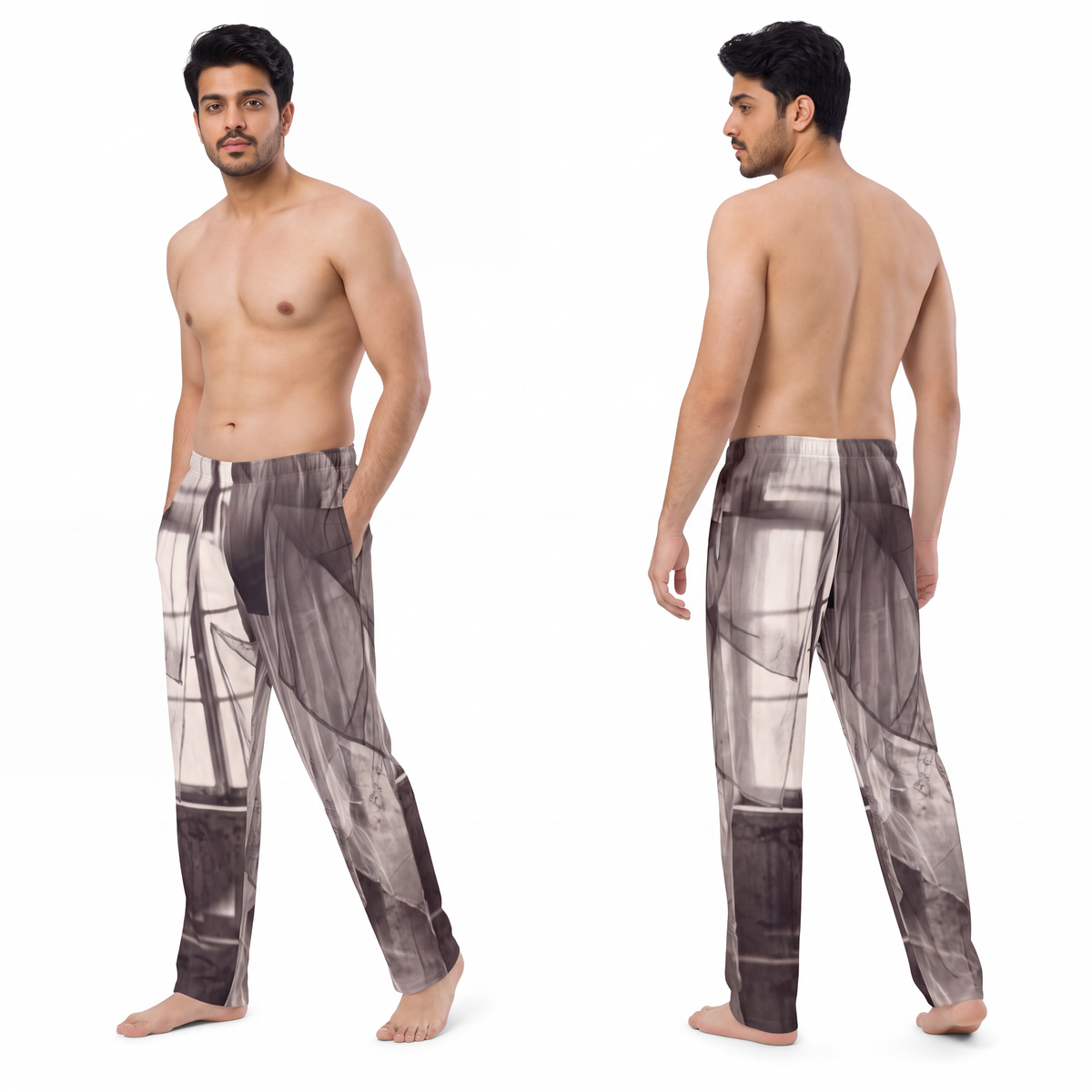 Men's Pajama Pants - Spectral Veils | Echovira Gallery
