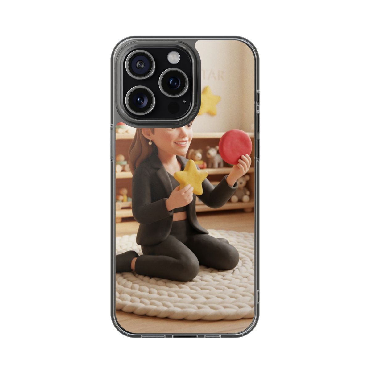Clear Impact-Resistant Cases - Clear Phone Case - Sculpted...