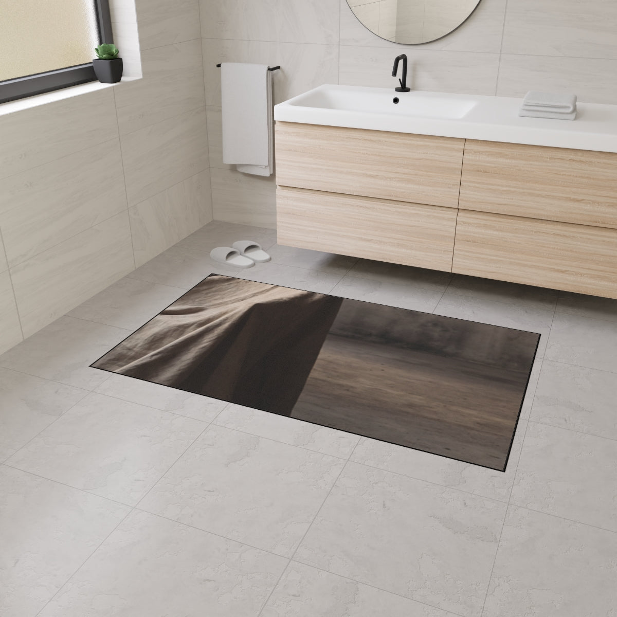 Heavy Duty Floor Mat - Minimalist Stillness