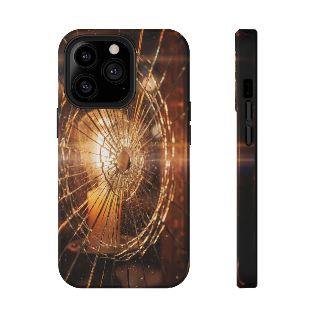 Impact-Resistant Case - Moody Fractured Glass— sizes part 1/2