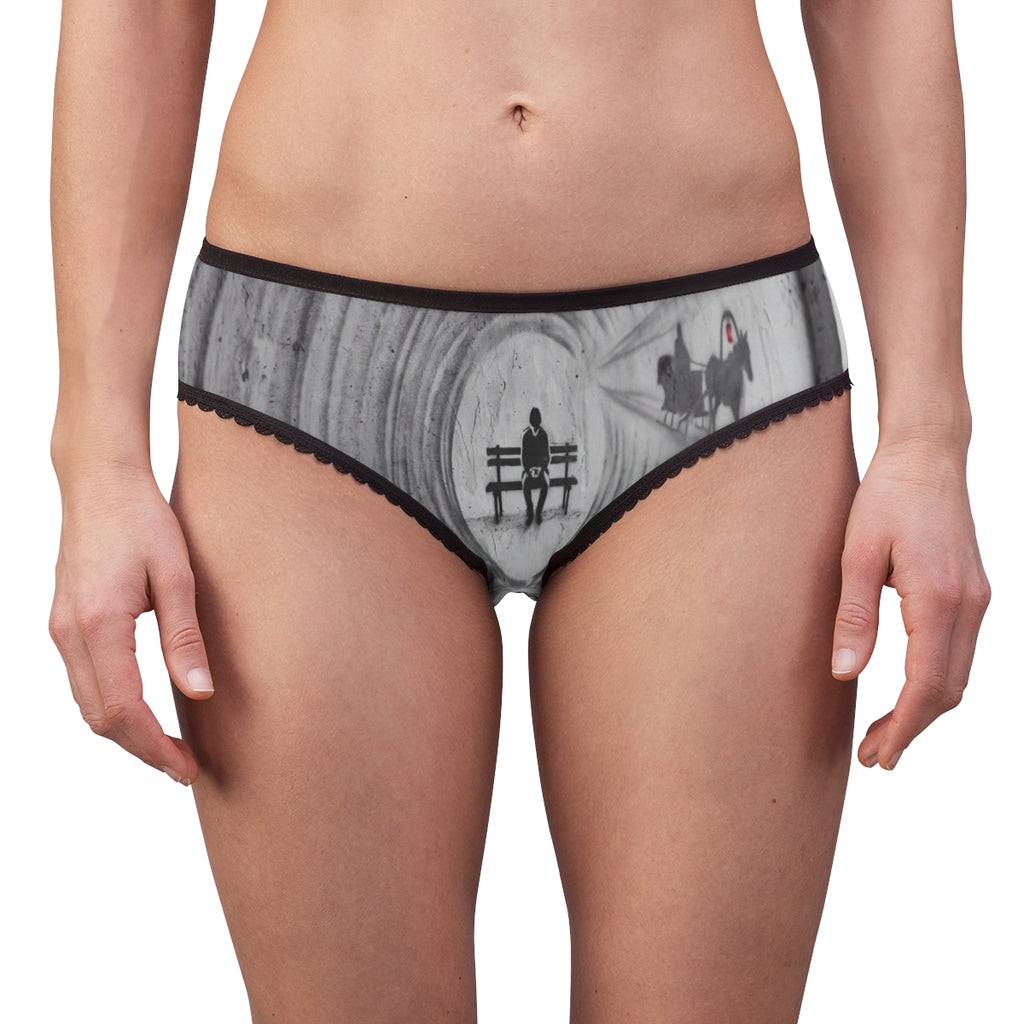 Women's Briefs Urban Street Art Print