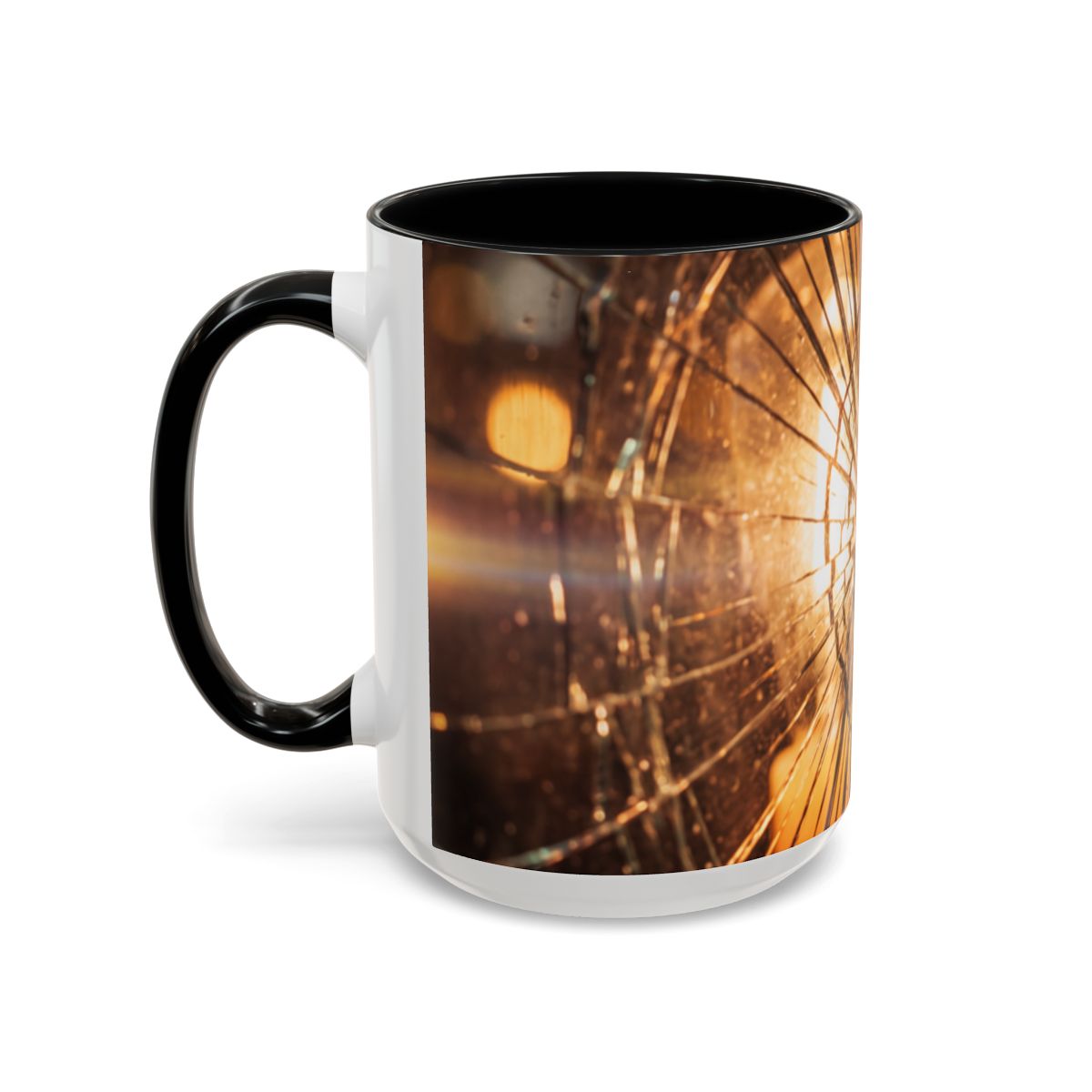 Accent Coffee Mug - Fractured Light