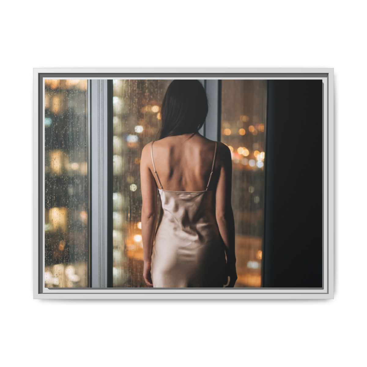 Framed Matte Canvas - Cinematic Nights