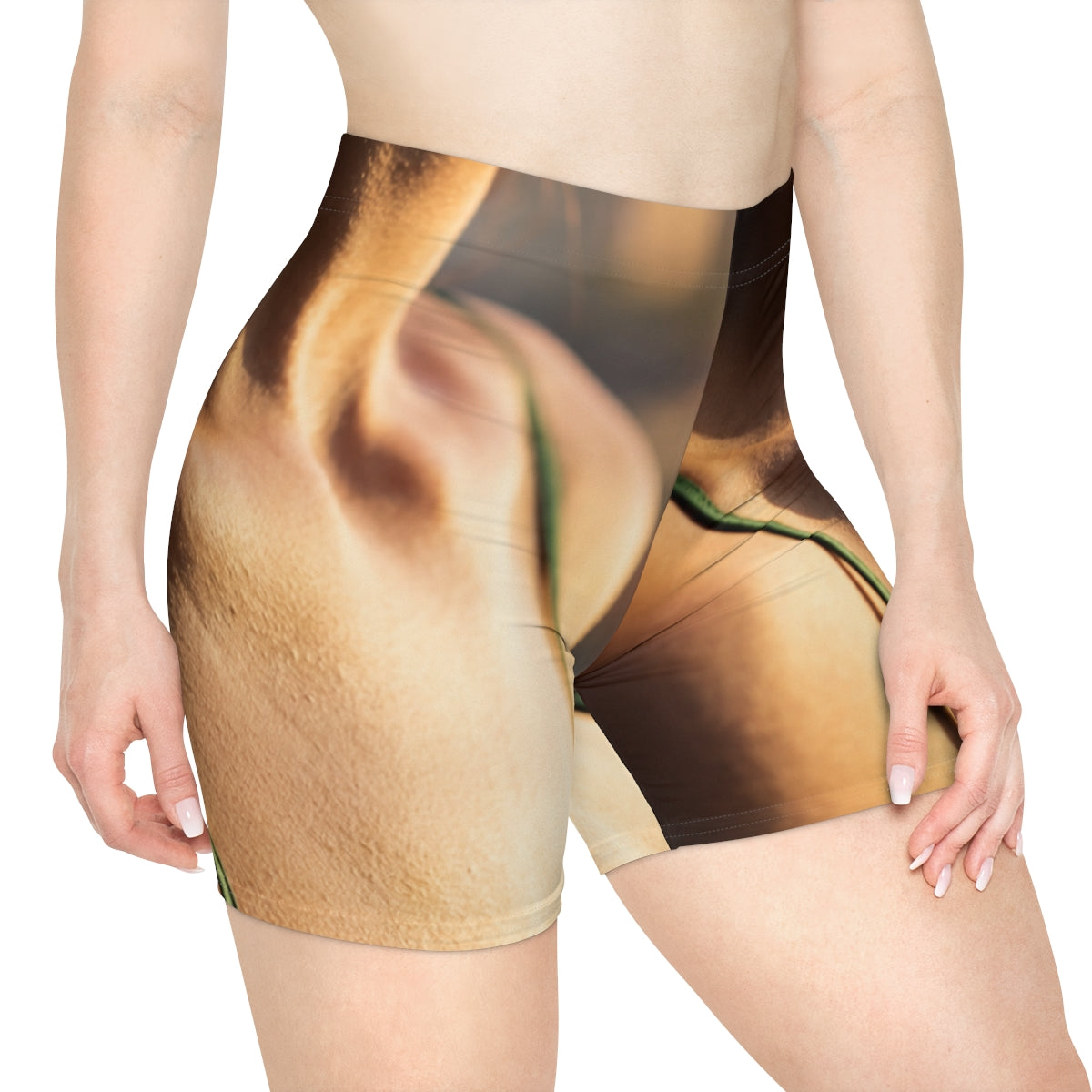 Women's Biker Shorts - Cinematic Spin
