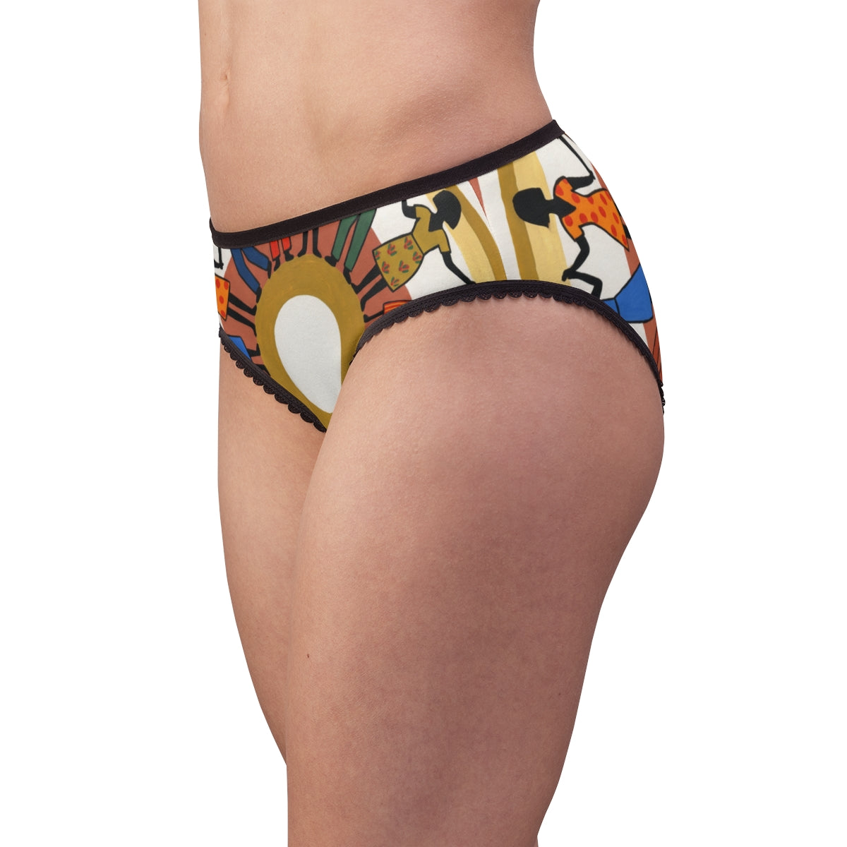 Women's Briefs - Unity Mandala Folk Art | Echovira Gallery
