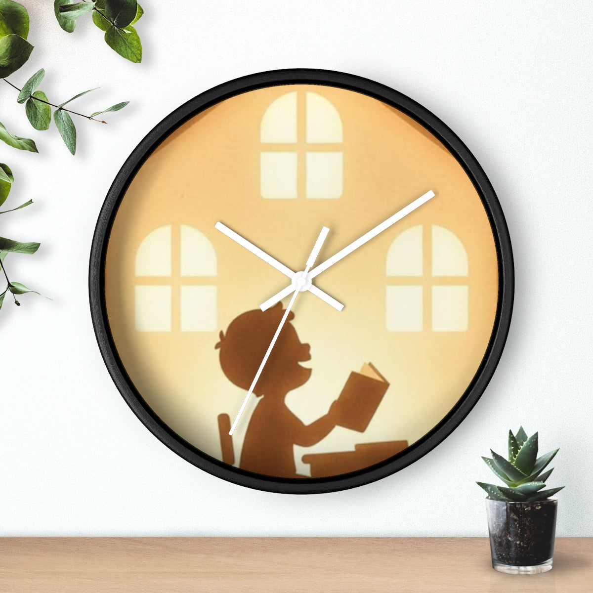 Wall Clock - Storybook Bedtime | Echovira Gallery