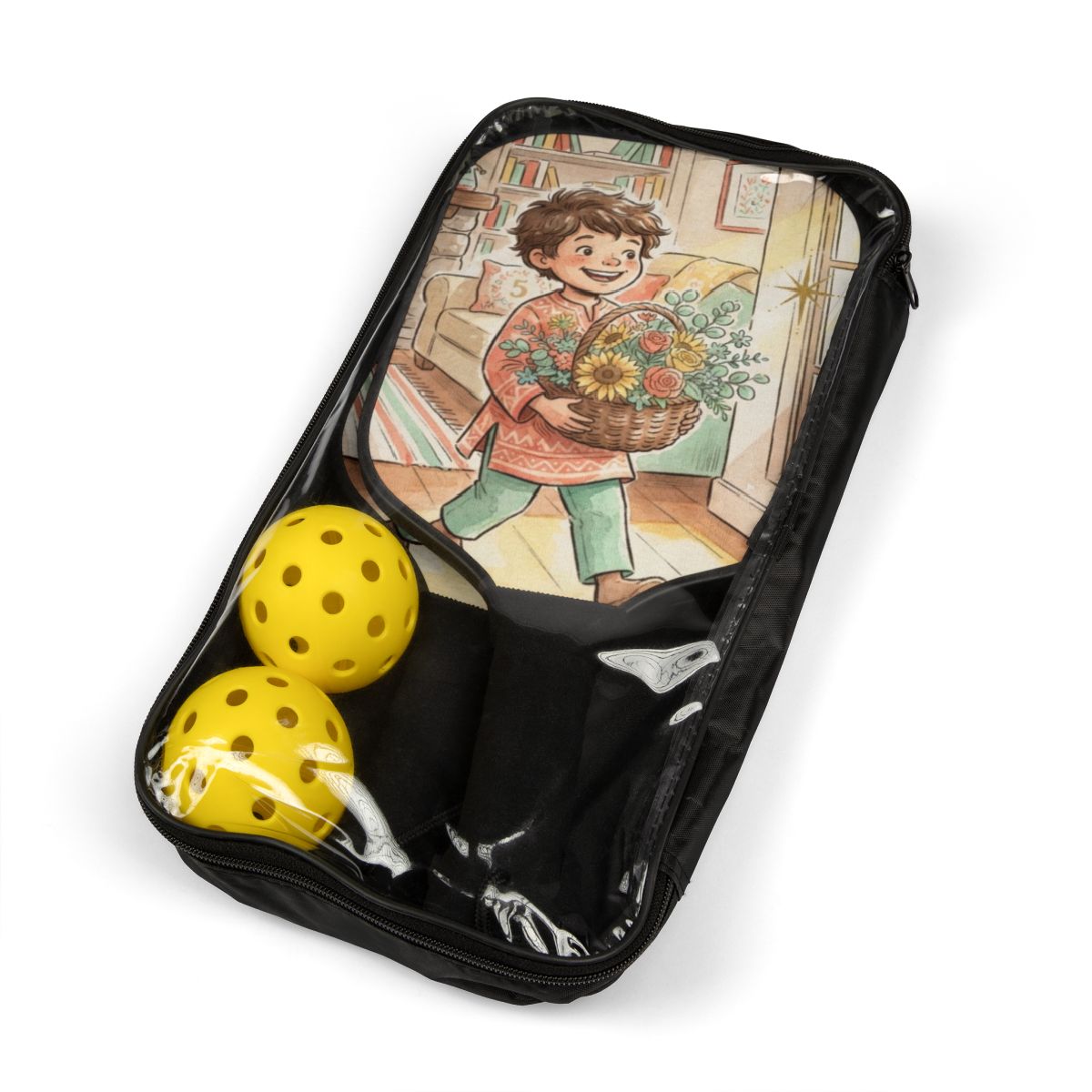 Pickleball Kit - Sunlit Meadow Court | Echovira Gallery