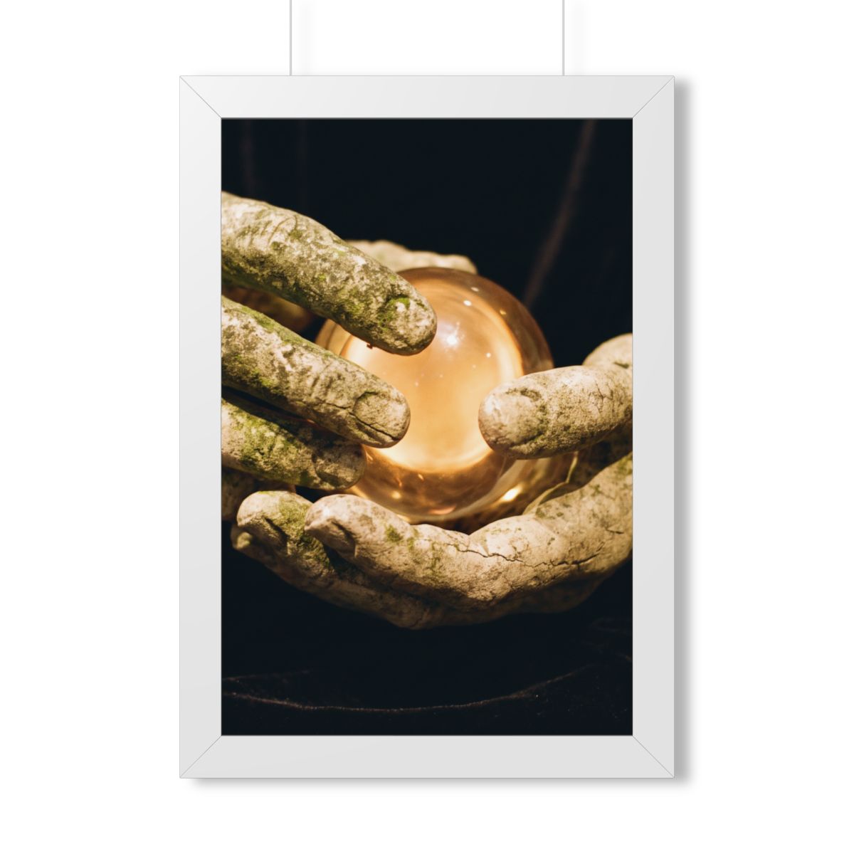 Framed Vertical Poster - Ancient Sight — White (11×14... |...