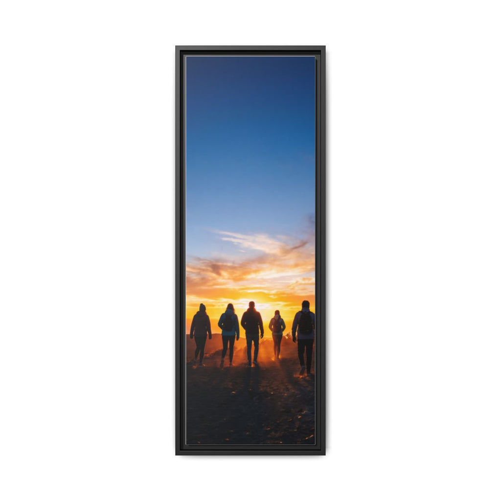 Matte Canvas, Framed - Epic Dawn Trek
