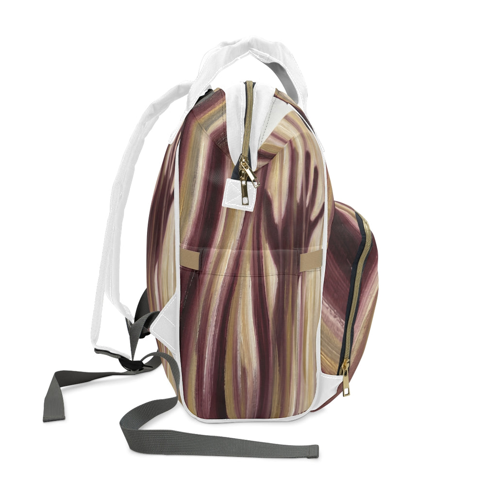 Abstract Hand Silhouette Diaper Backpack