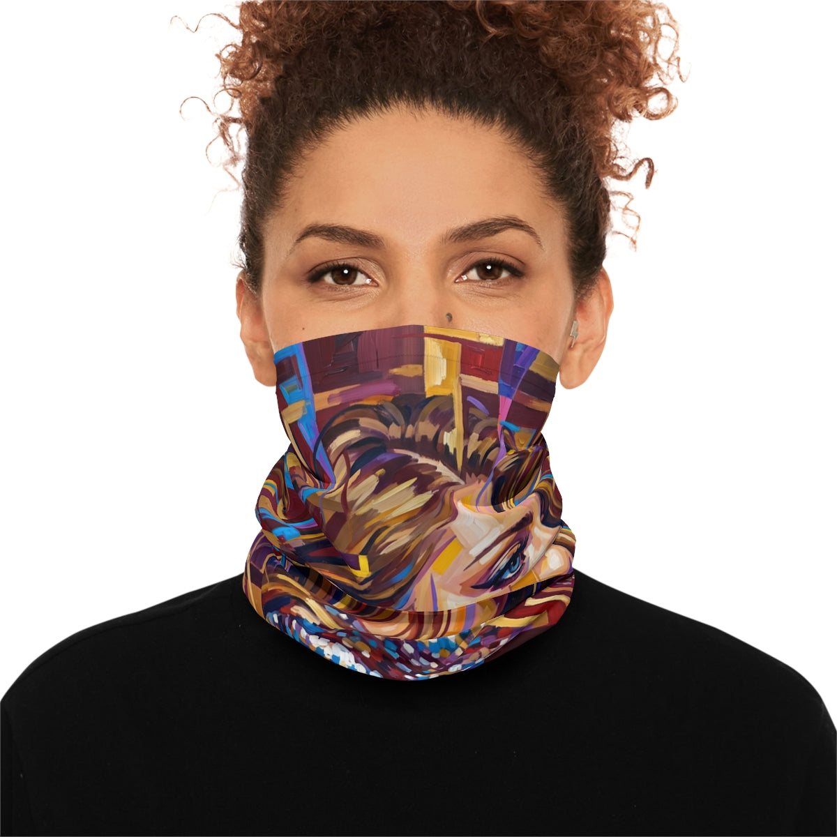 Lightweight Neck Gaiter - Shattered Elegance | Echovira...