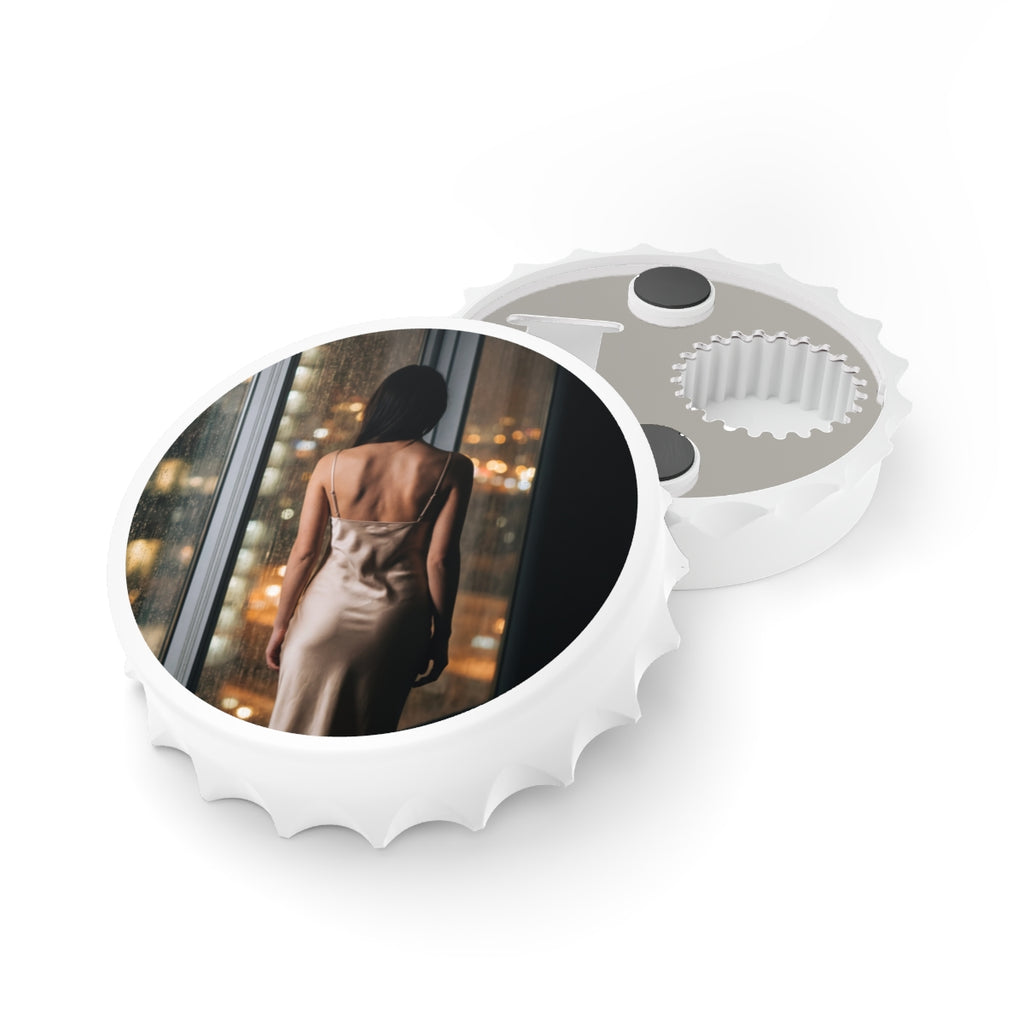 Bottle Opener - Midnight Amber Glow