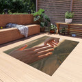 Outdoor Rug - The Infinite Touch | Ethereal Coastal Art |...
