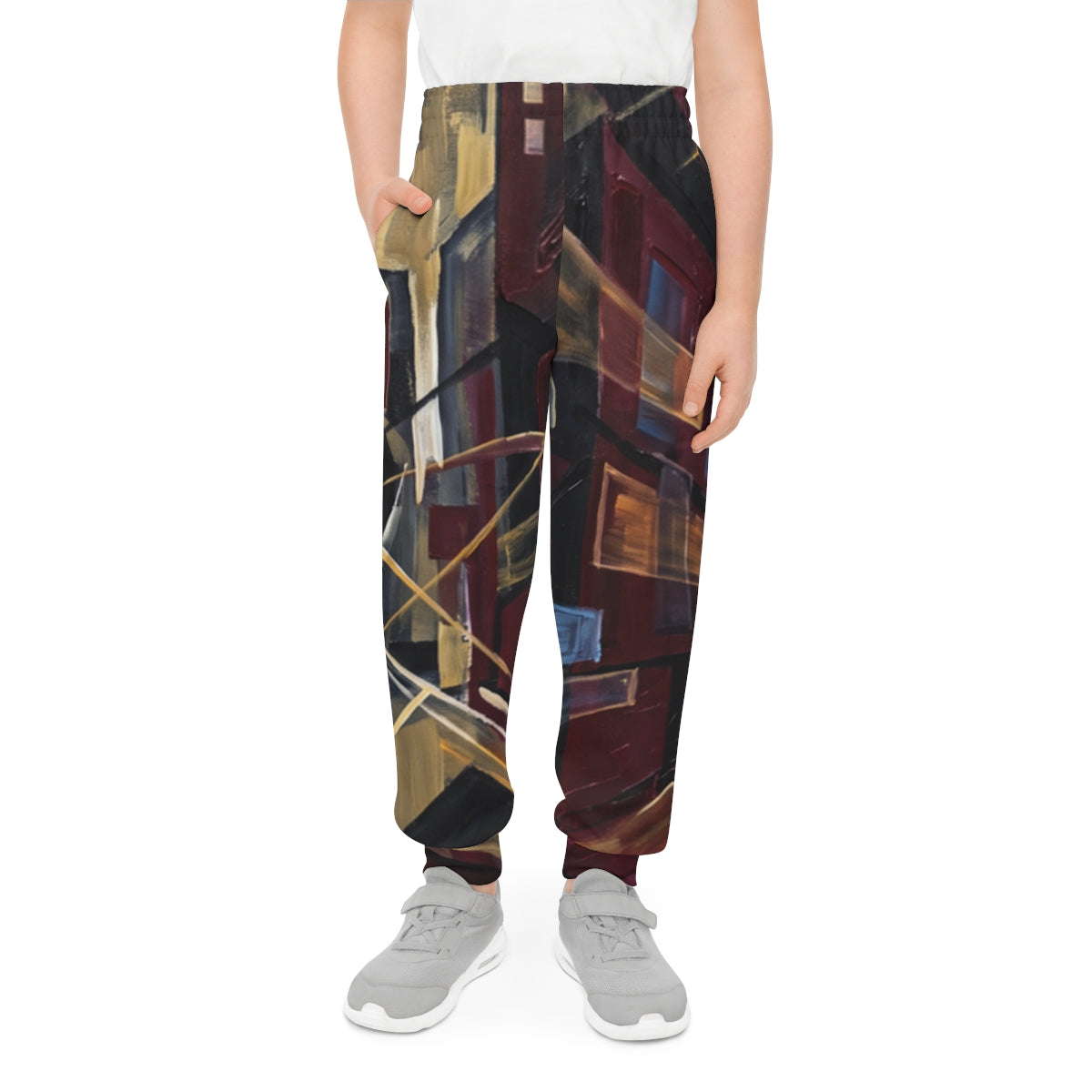Youth Joggers - Urban Perspective | Echovira Gallery