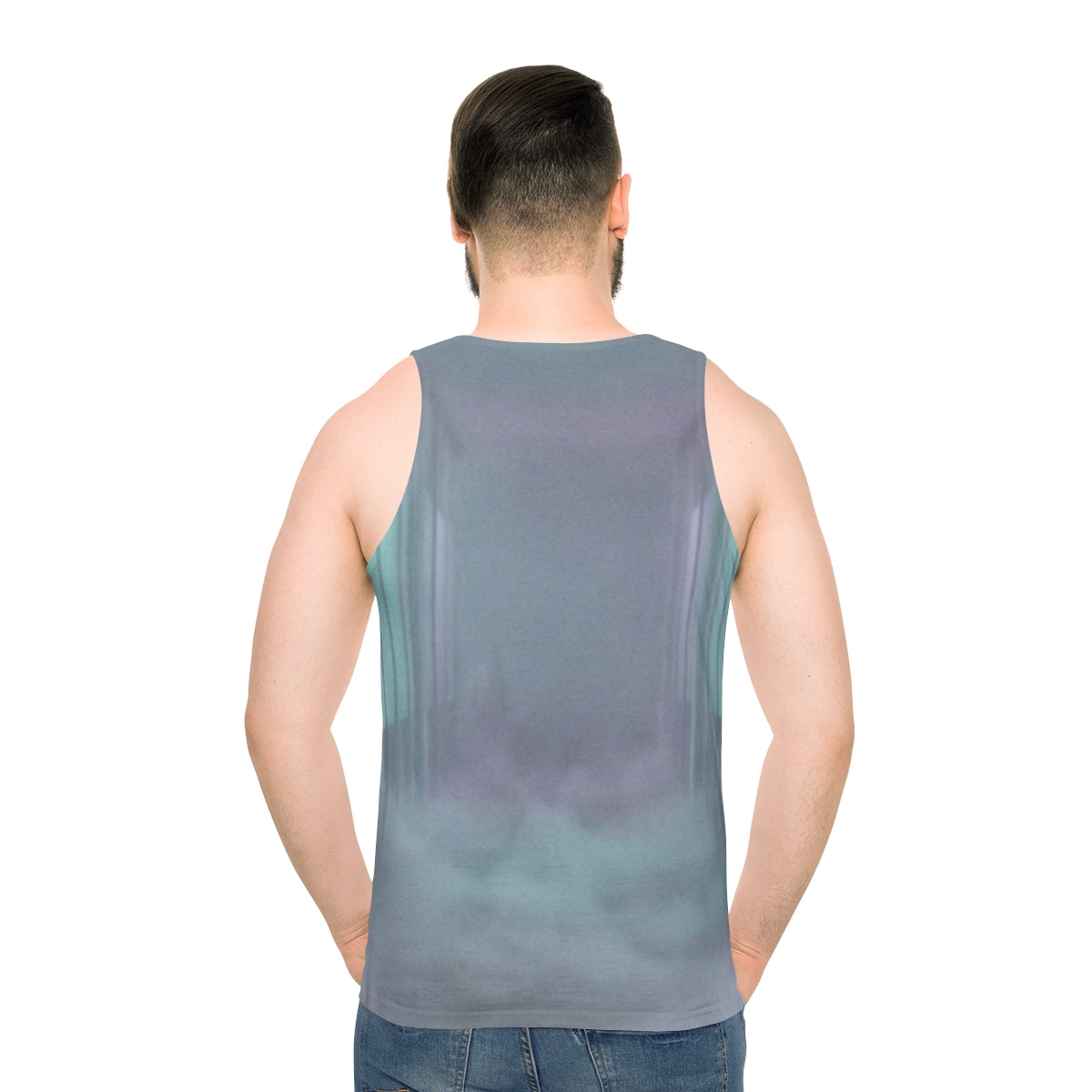 Men's Tank Top - Liminal Fog Office | Echovira Gallery