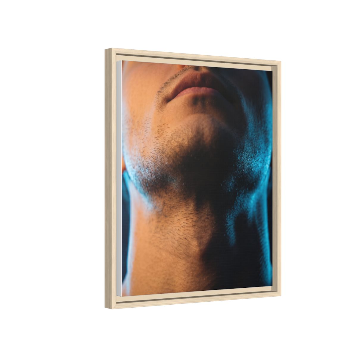 Framed Matte Canvas - Neon Noir