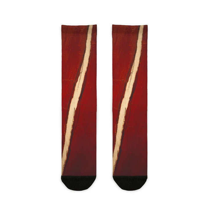 Sublimation Crew Socks - Crimson Divide Athletic