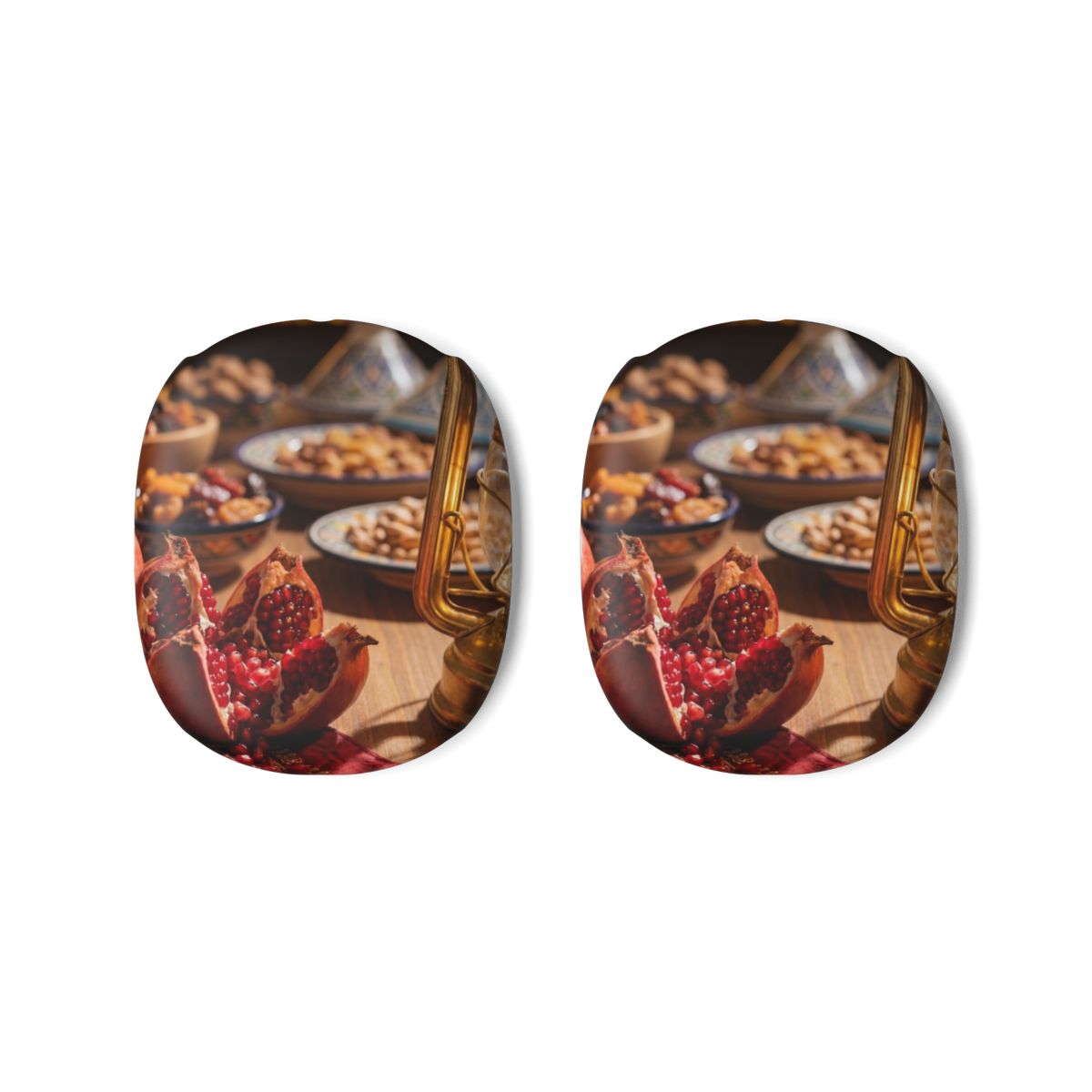 AirPod Max Cases - Cozy Crimson Feasts | Echovira Gallery