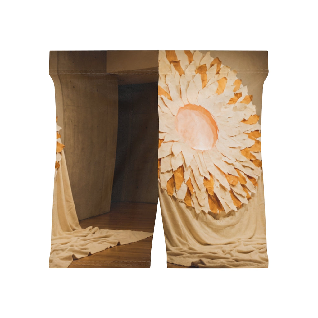Women's Biker Shorts - Petal Flow Biker | Echovira Gallery