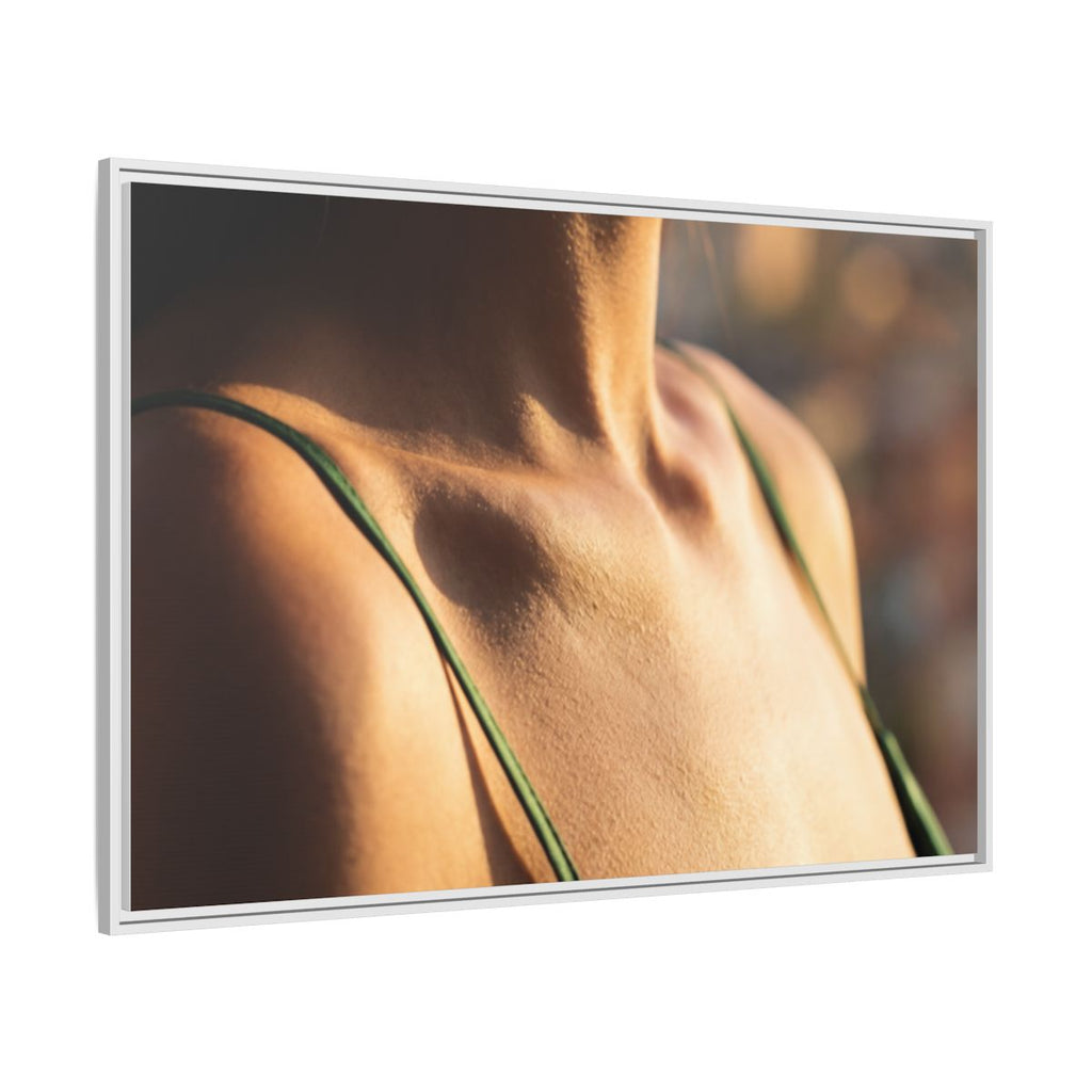 Framed Matte Canvas - Sunlit Muse