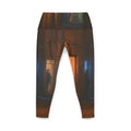 Women's Yoga Pants - Shadowed Alleyway Mystery Art Print |...