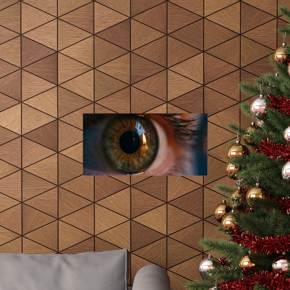 Matte Horizontal Posters - Amber Iris Reflection Fine Art......