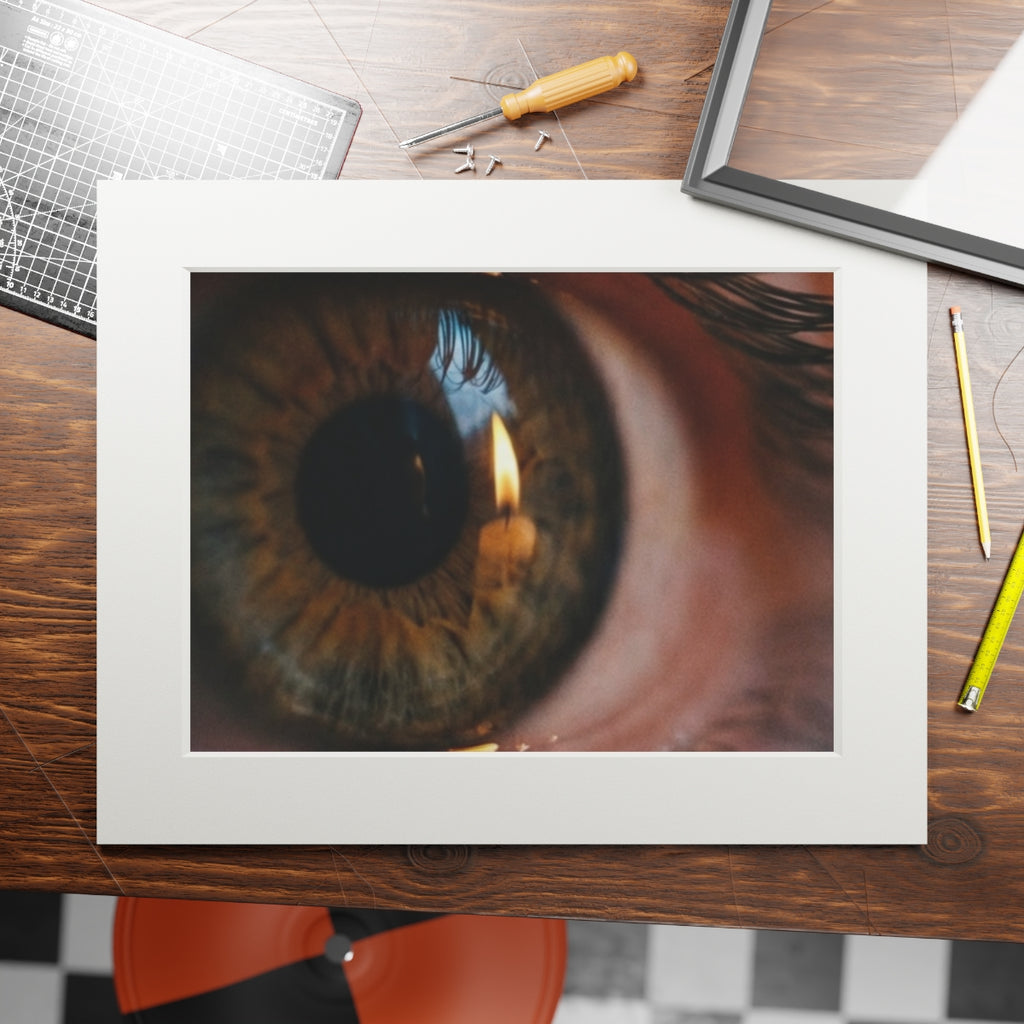Fine Art Prints - Amber Iris Reflection Fine Art Print —......