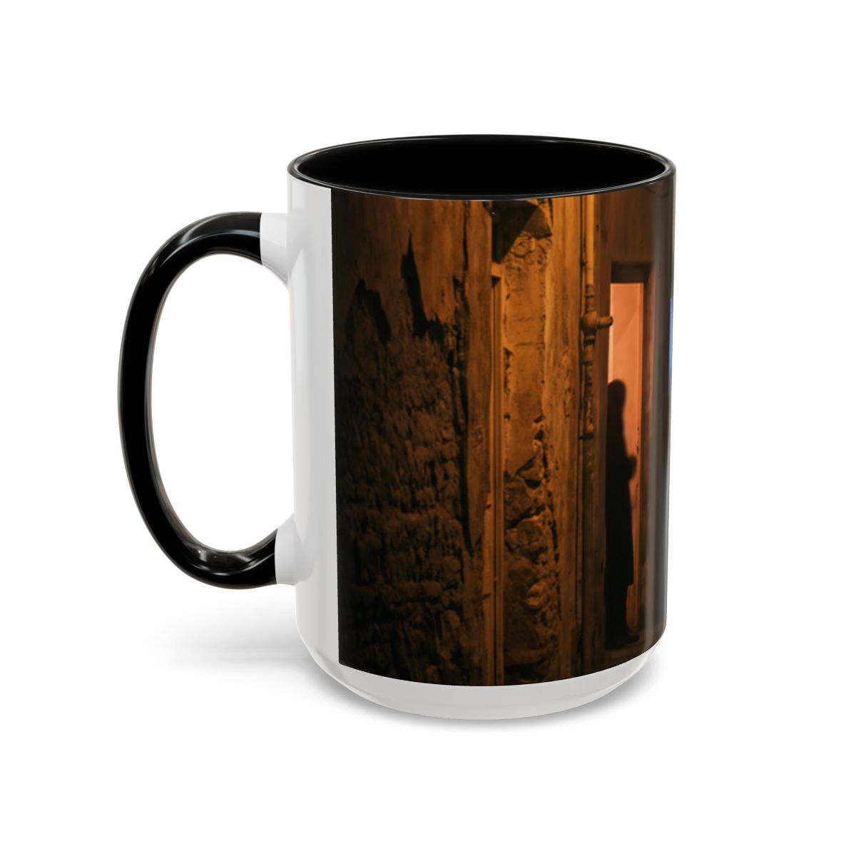 Accent Coffee Mug - Midnight Shadows | Echovira Gallery
