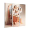 Acrylic Prints Triptych - Storybook Wonders — Portrait |...
