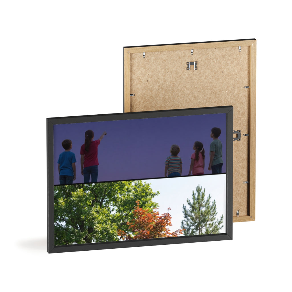 Posters with Wooden Frame - Woodland Explorer