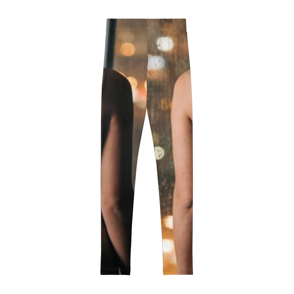 Youth Leggings - Golden City Reflections | Echovira Gallery