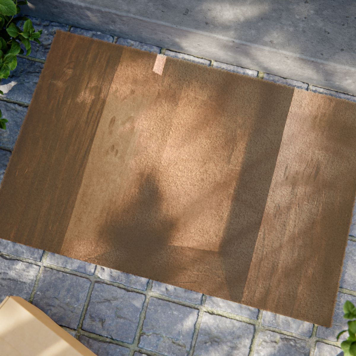 Doormat - Shadows of the Citadel moody architectural print |...