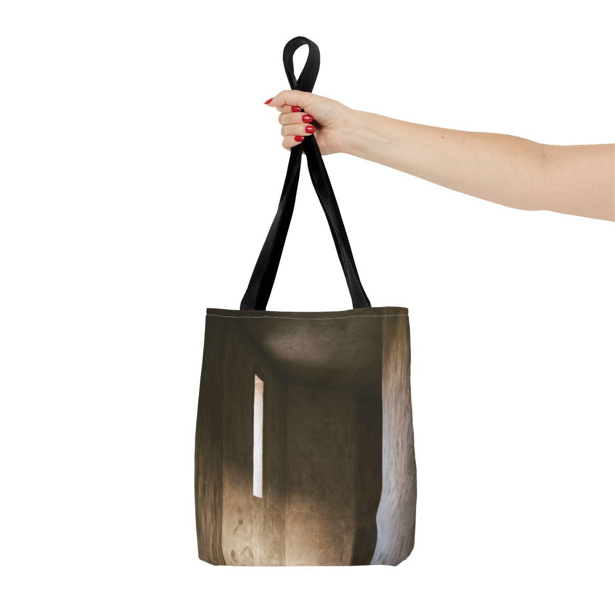 Tote Bag - Shadows of the Citadel moody architectural print...