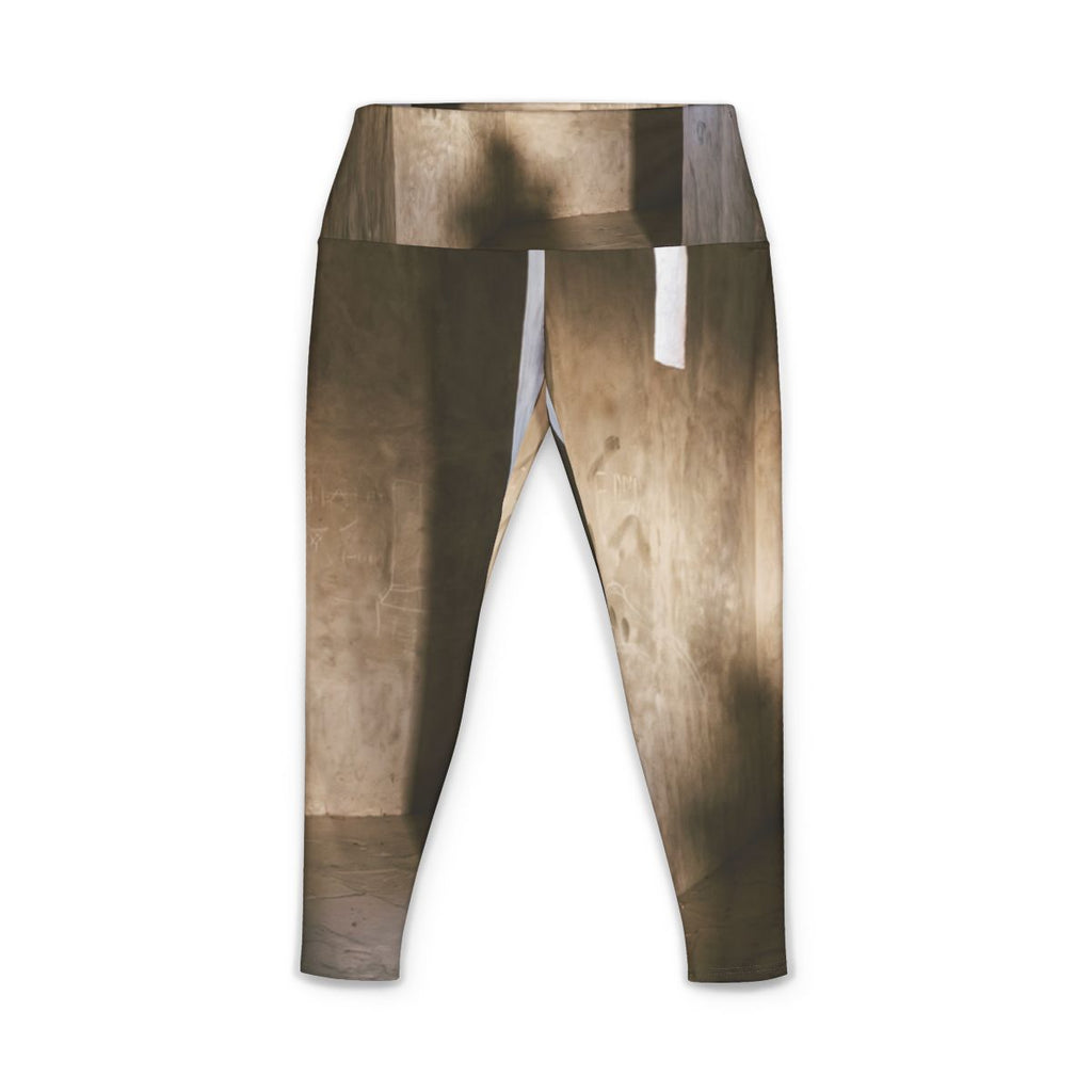 Women's Yoga Pants - Shadows of the Citadel moody... |...