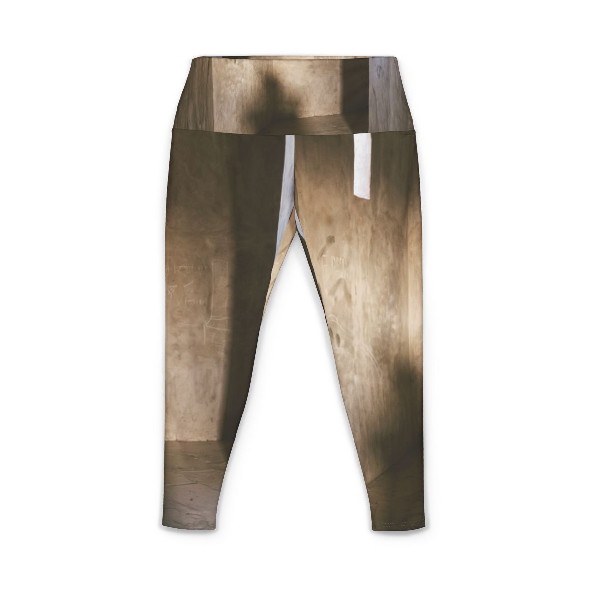 Women's Yoga Pants - Shadows of the Citadel moody... |...