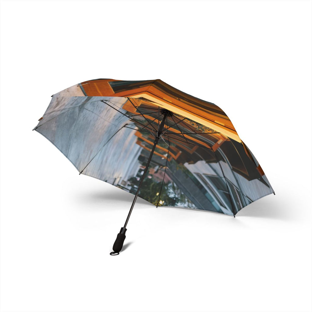 Semi-Automatic Foldable Umbrella - City Dusk | Echovira...