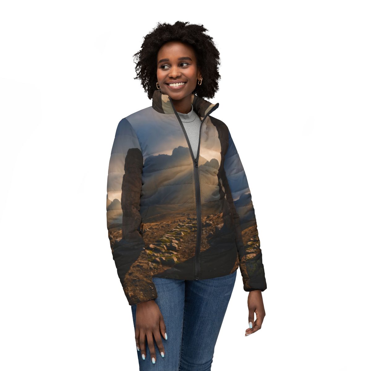 Women's Puffer Jacket - Alpine Style