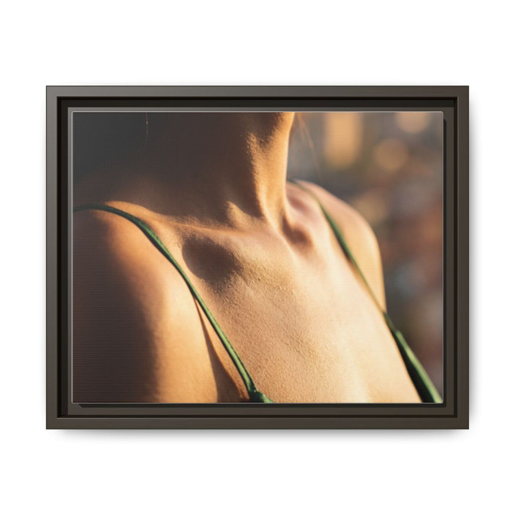 Matte Canvas Framed - Golden Hour Portrait