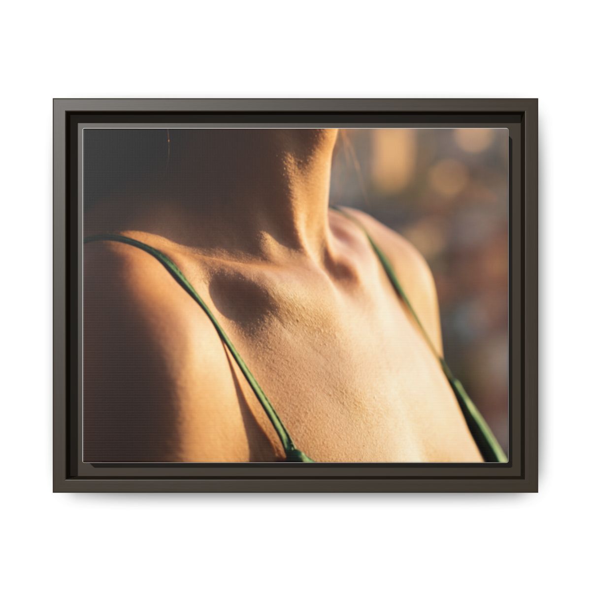 Matte Canvas Framed - Golden Hour Portrait