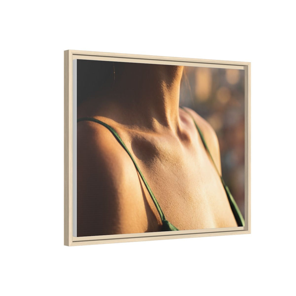 Matte Canvas Framed - Golden Hour Portrait