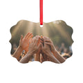 Acrylic Ornament - Golden Rays of Unity Wall Art | Echovira...