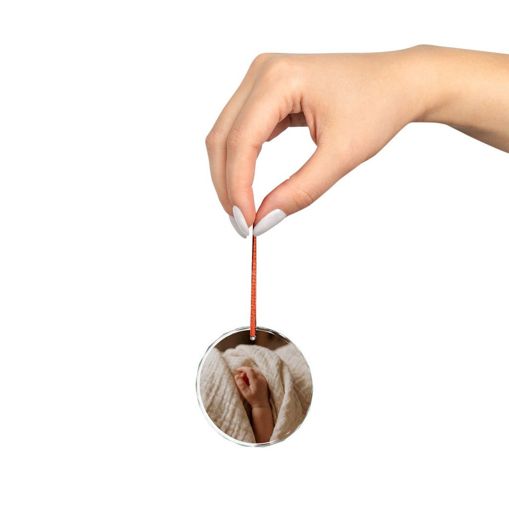 Crystal Ornament - First Year Memory