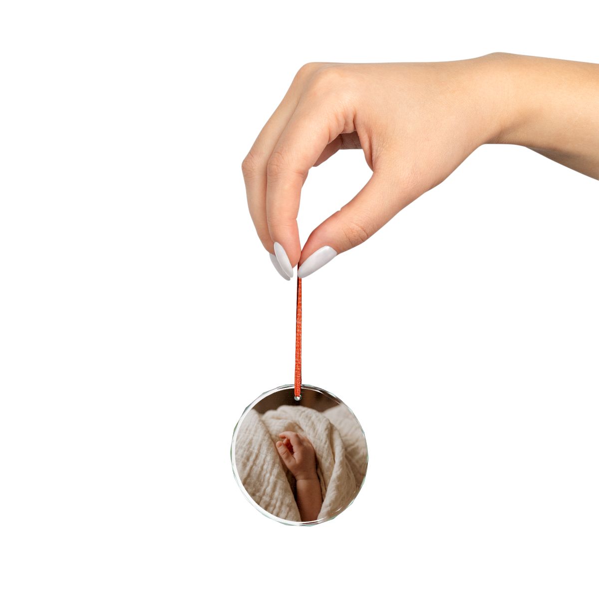 Crystal Ornament - First Year Memory