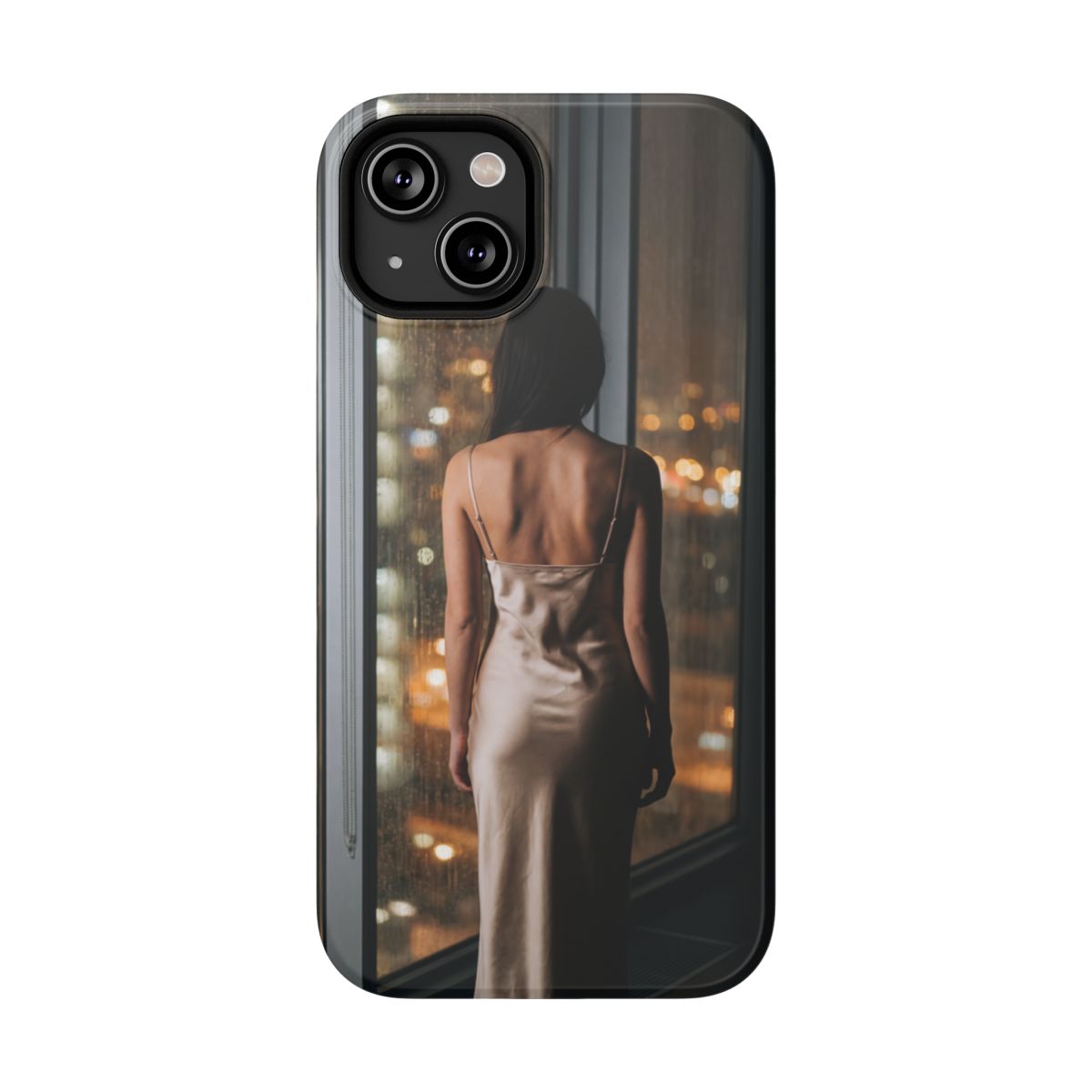 Impact-Resistant Cases - Tough Phone Case - Rainy Windows...— sizes part 1/2