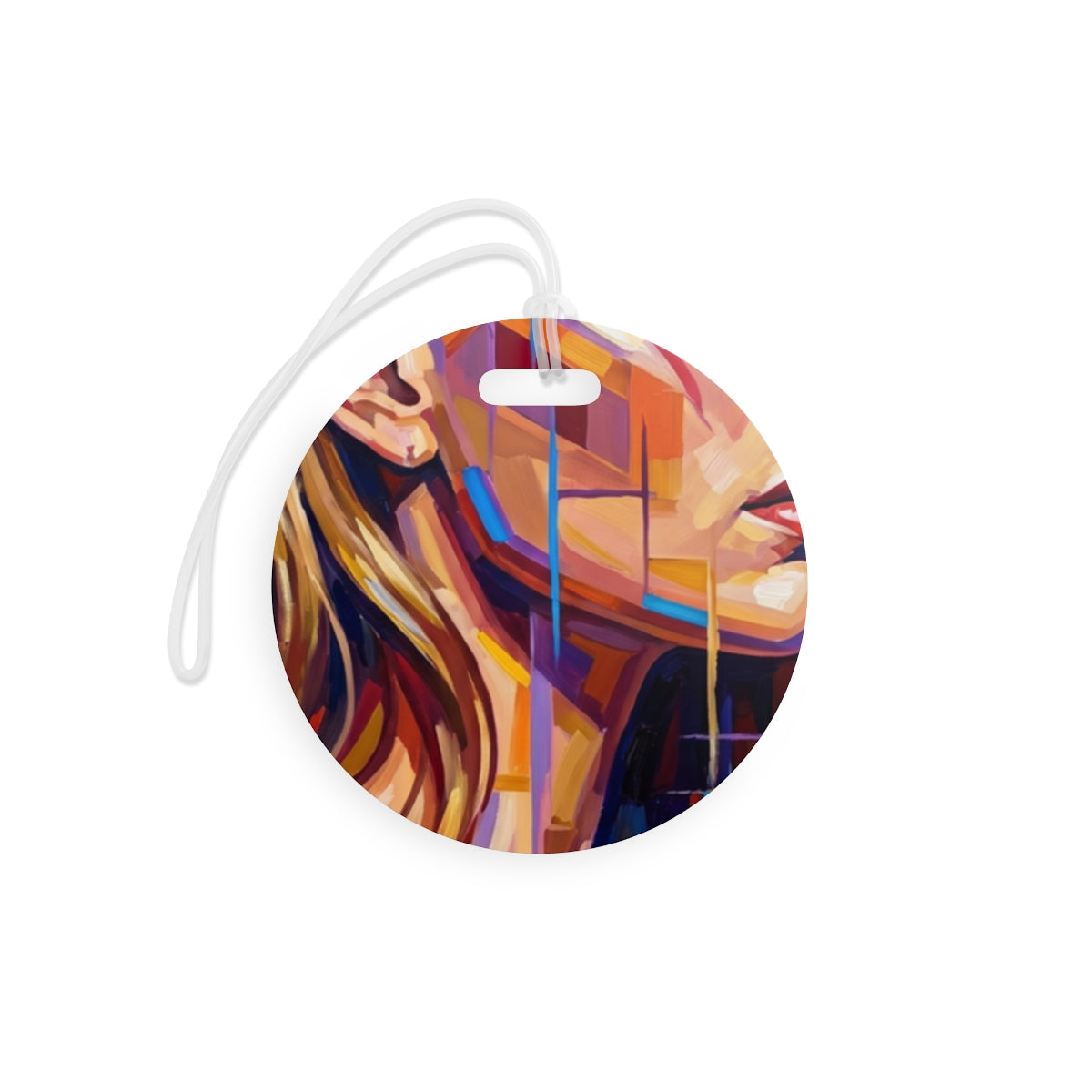 Luggage Tag - Shattered Elegance | Echovira Gallery