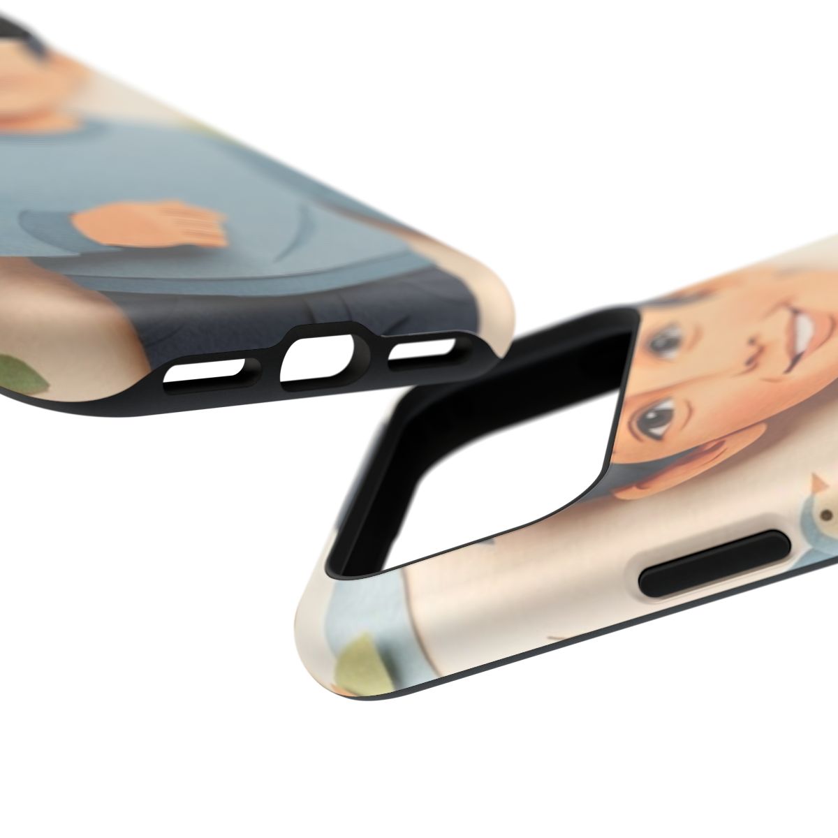 Impact-Resistant Case - Gentle Garden Phone Armor | Echovira...